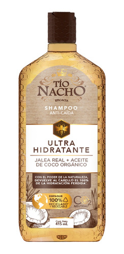 Tío Nacho Shampoo Ultrahidratante Coco 415 Ml