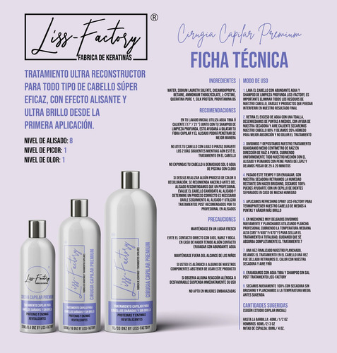 Cirugía Capilar Proteína De Seda Liss-factory/bidón 10lt