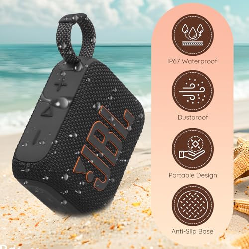 Altavoz Portátil Inalámbrico Bluetooth Jbl Go 4, Resistente
