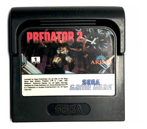 Predator 2 - Juego Original Para Sega Game Gear