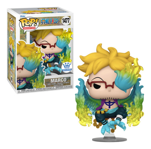 Marco Funko Pop 1477 One Piece Exclusivo Funkoshop Original