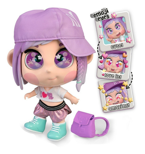 Muñeca Trotties Emoti Eyes Playset (emma + Limosina)