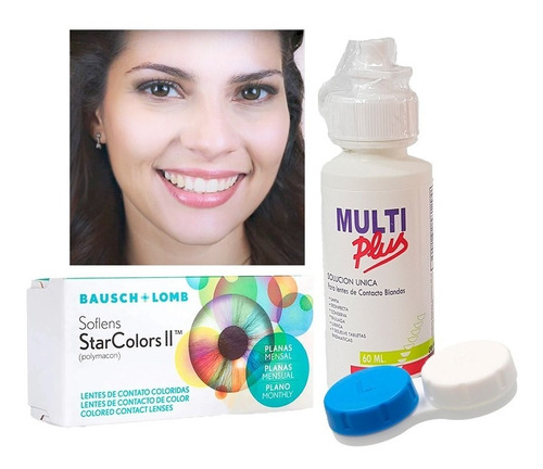 Pupilentes Star Colors I I Bausch & Lomb Solucion + Estuche