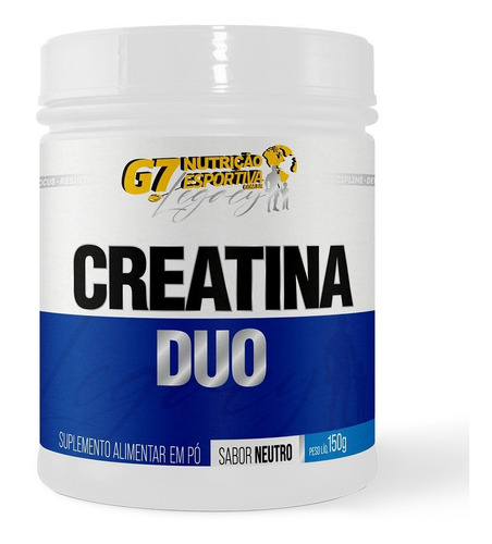 Creatina Duo 150g - G7 Legacy Sabor Sem sabor