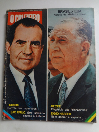 Revista O Cruzeiro Dezembro De 1971