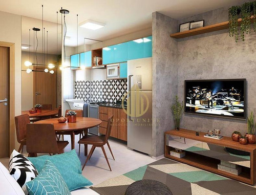 Imagem 7 de 8 de Apartamento Com 2 Dormitórios À Venda, 43 M² Por R$ 190.000,00 - Parque Dos Lagos - Ribeirão Preto/sp - Ap1671