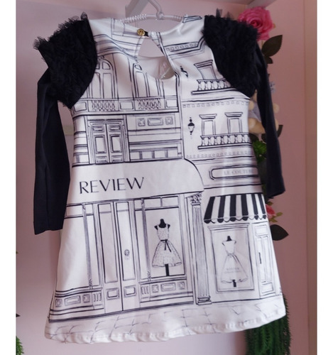 Imagem 6 de 6 de Vestido Infantil Yoyo Menina + Meia Pinguim 23116 B.e.