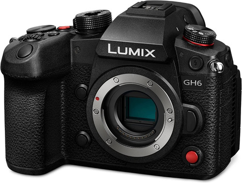 Cámara Panasonic Lumix Gh6 Cuerpo Micro 4/3 25.2mp Live Mos