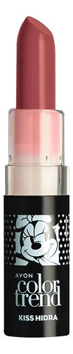 Batom Kiss Hidra Color Trend Minnie - Avon - Coleção Disney Cor Rosé Dos Sonhos