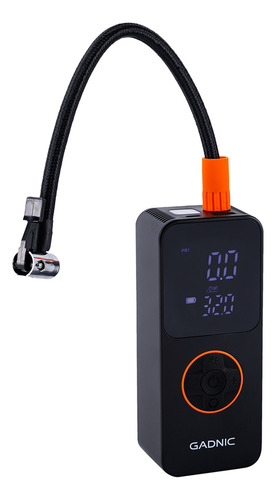 Inflador Eléctrico Gadnic Recargable Multi Función Portátil
