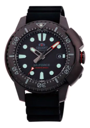  Reloj Orient Para Hombre M-force Automático Con Esfera Negr