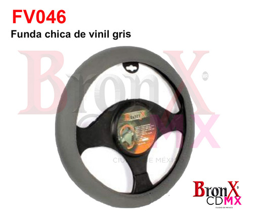 Funda Para Volante Vinil Bronx Color Liso Chica