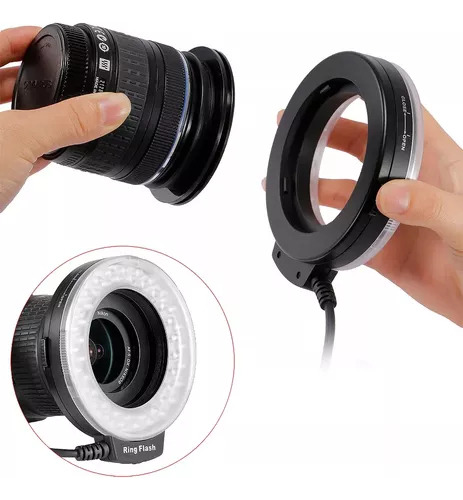 Neewer Flash De Anillo De Macro For Canon Nikon ( 48 Led )
