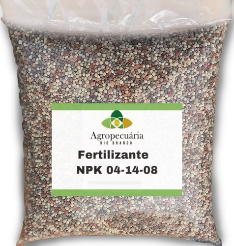 Fertilizante Adubo Para Plantas Fruta Horta 04-14-08 - 25 Kg