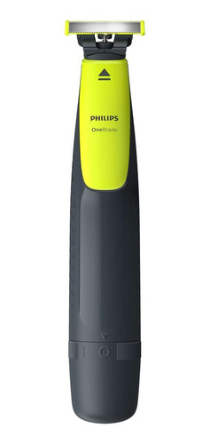 Imagem 2 de 5 de Barbeador Philips OneBlade QP2510 verde-lima e cinza-marengo 100V/240V