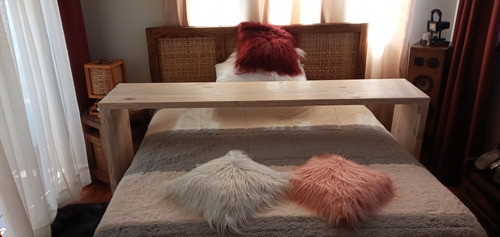 Mesa De Madera Con Rueda Para Camas