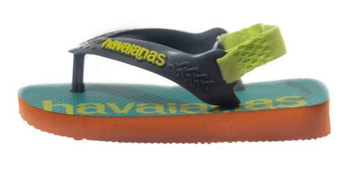 Imagen 2 de 9 de Ojotas Havaianas Baby Logomania Fc Para Bebe