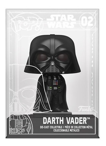 Funko Pop Star Wars Darth Vader Die Cast # 2 Ed Especial