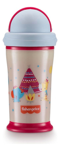 Vaso Pitillo Glow Brilla En La Oscuridad Fisher Price