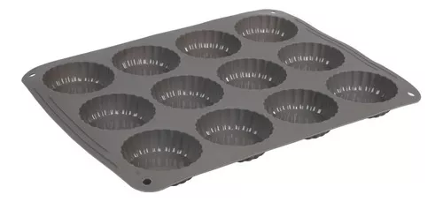 Molde horno para muffins de silicona Moul Flex Pro