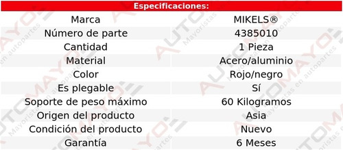 Resistente Diablito Plegable 60 Kilos Mikel's