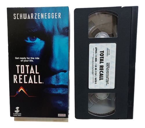 Total Recall Pelicula Vhs 1990 Ingles Arnold Schwarzenegger