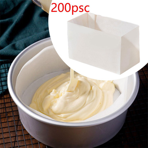 200 Piezas De Papel Para Moldes De Pasteles, Papel