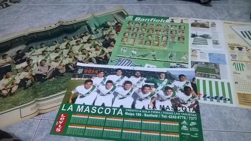 Lote 62 Posters De Banfield Lote Unico 