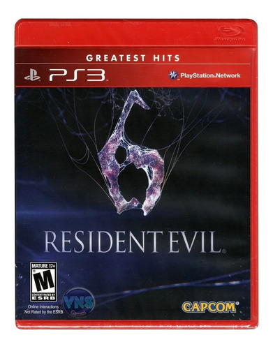 Resident Evil 6 - Ps3 - Nuevo