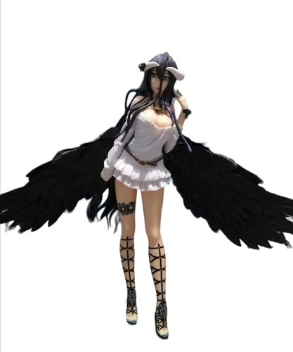 Figura De Colección Anime Albedo Overlord Girl Angel Sucubo