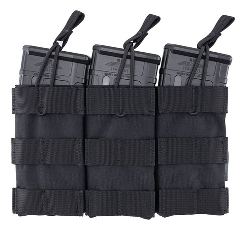 Porta Cargador Tactico Molle Triple Para Arma Larga Mag 556