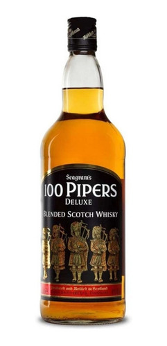 Whisky 100 Pipers  X750ml