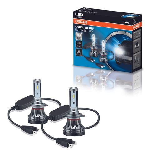 Par Lampada Osram Led Cool Blue Intense H7 6000k Super Branc