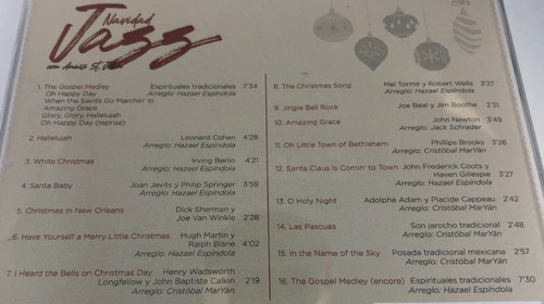 Navidad Jazz Con Anaïs St. John, Cd Audio