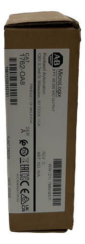 1762-oa8 Micrologix Modulo8tp 85-265vac Output Allen-bradley