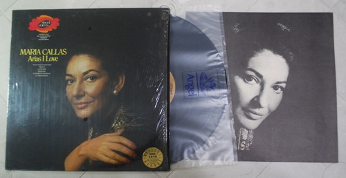 Disco De Vinil. Arias I Love Maria Callas. Angel Voices (Usado)