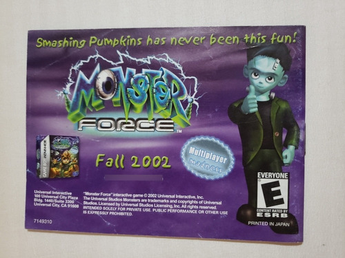 Spyro 2 Season Flame Gba Manual (Usado)