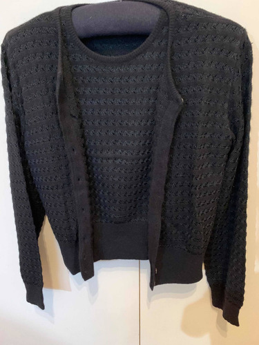 Conjunto De Sweater Y Cardigan No Yagmor/ver/ Kill