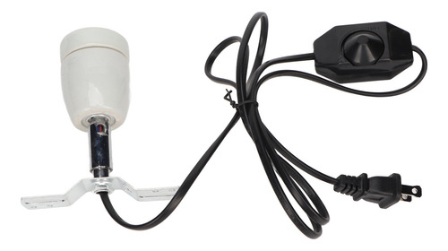 Suporte Térmico Para Répteis Em Cerâmica Rotativa E27 400w