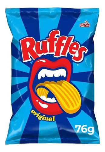 Batata Frita Ondulada Original Ruffles Pacote 76g Elma Chips