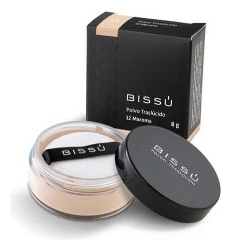 Base de maquillaje en polvo Bissú tono traslúcido