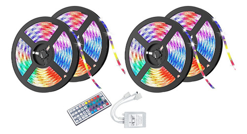 Tiras De Luces Led 3528 Rgb, Flexibles E Impermeables, 20