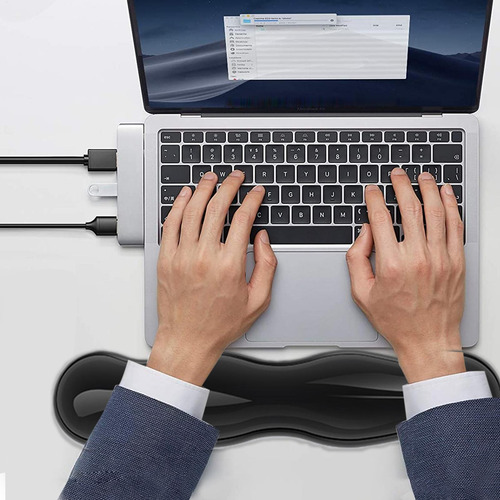 Apoyo Ergonómico Para Teclado Y Mouse Almohadilla
