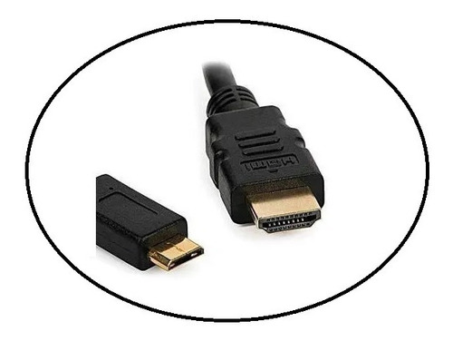 Cabo Hdmi P/ Mini Hdmi (tipo C) Nikon D3s D90 D300s D3100