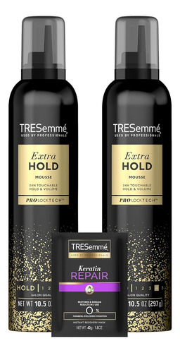 Tresemmé Mousse Tres Extra Hold, Mousse De Control Extra Fi