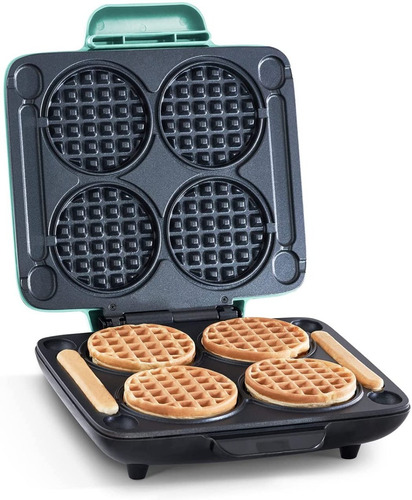 Waflera Eléctrica - Dash Multi Mini Waffle Maker Aqua