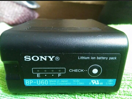 Batería Sony De Ión Litio Bp-u60 (57 Wh) Cámaras Profesional