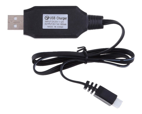 Cargador Usb  Batería 7.4v 800 Mp  Juguetes Eléctricos Drone