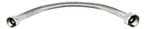 Canilla Poceta, Corrugada Rígida Acero Inox, 40cm Belt-g