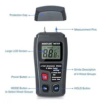 Comprar Medidor Humedad Detector Madera Tester Lcd Prueba 2 pin